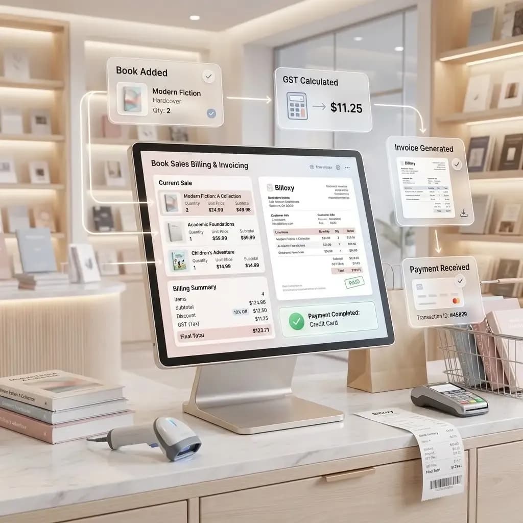 Simplify Book Sales Billing and Invoicing