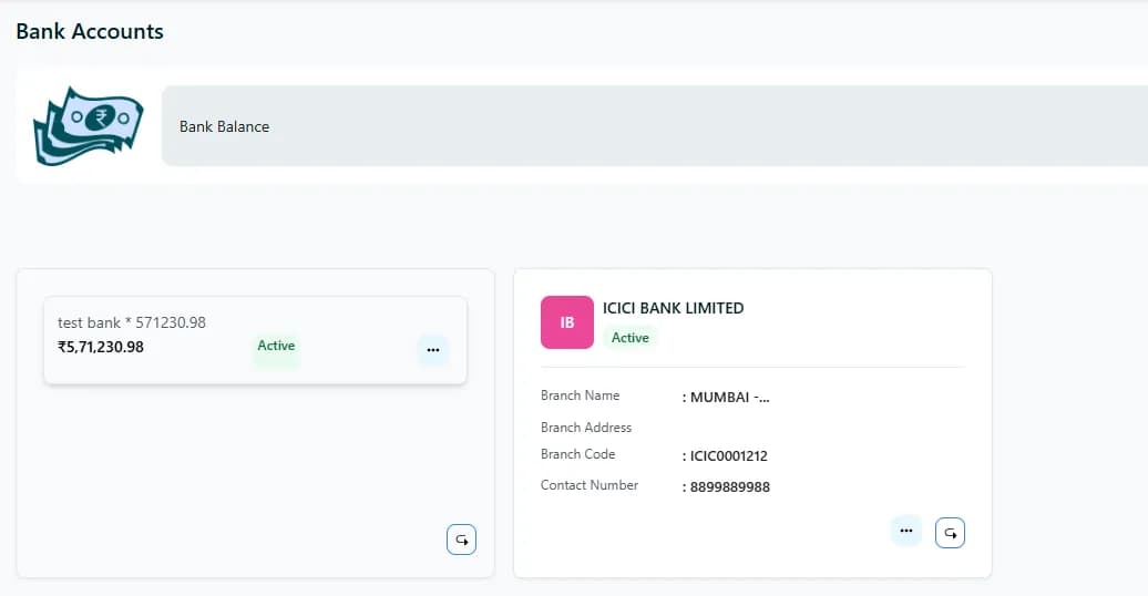 Bank vs Cash for the same invoice