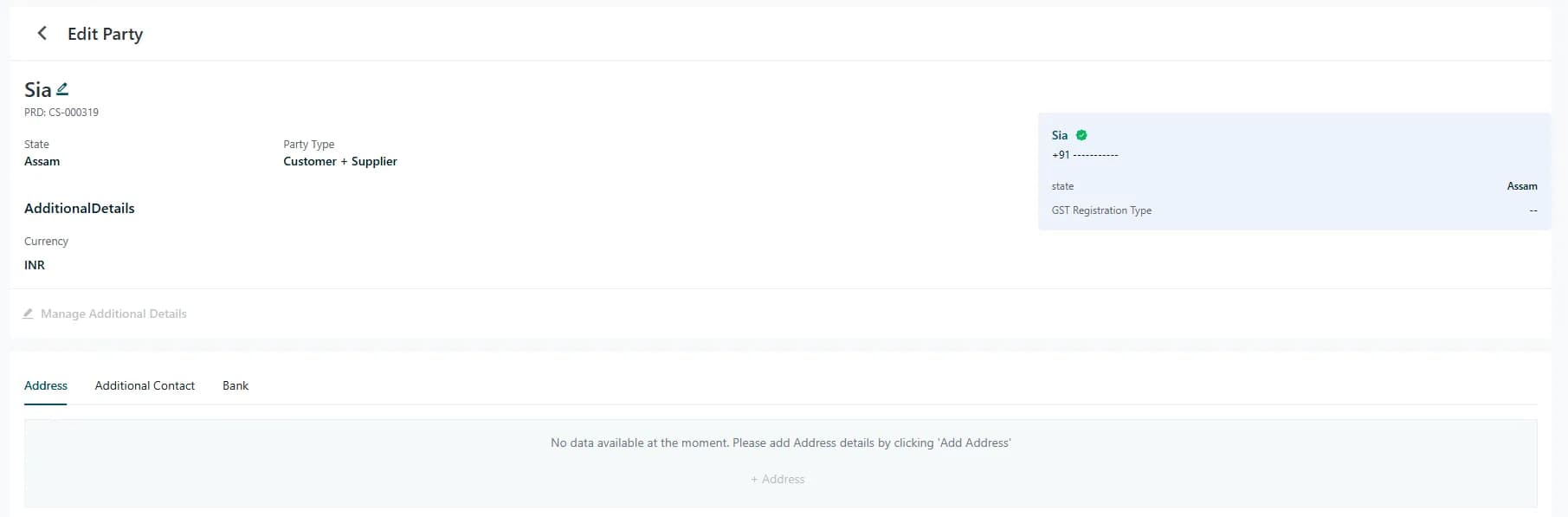 Columns & useful status signals