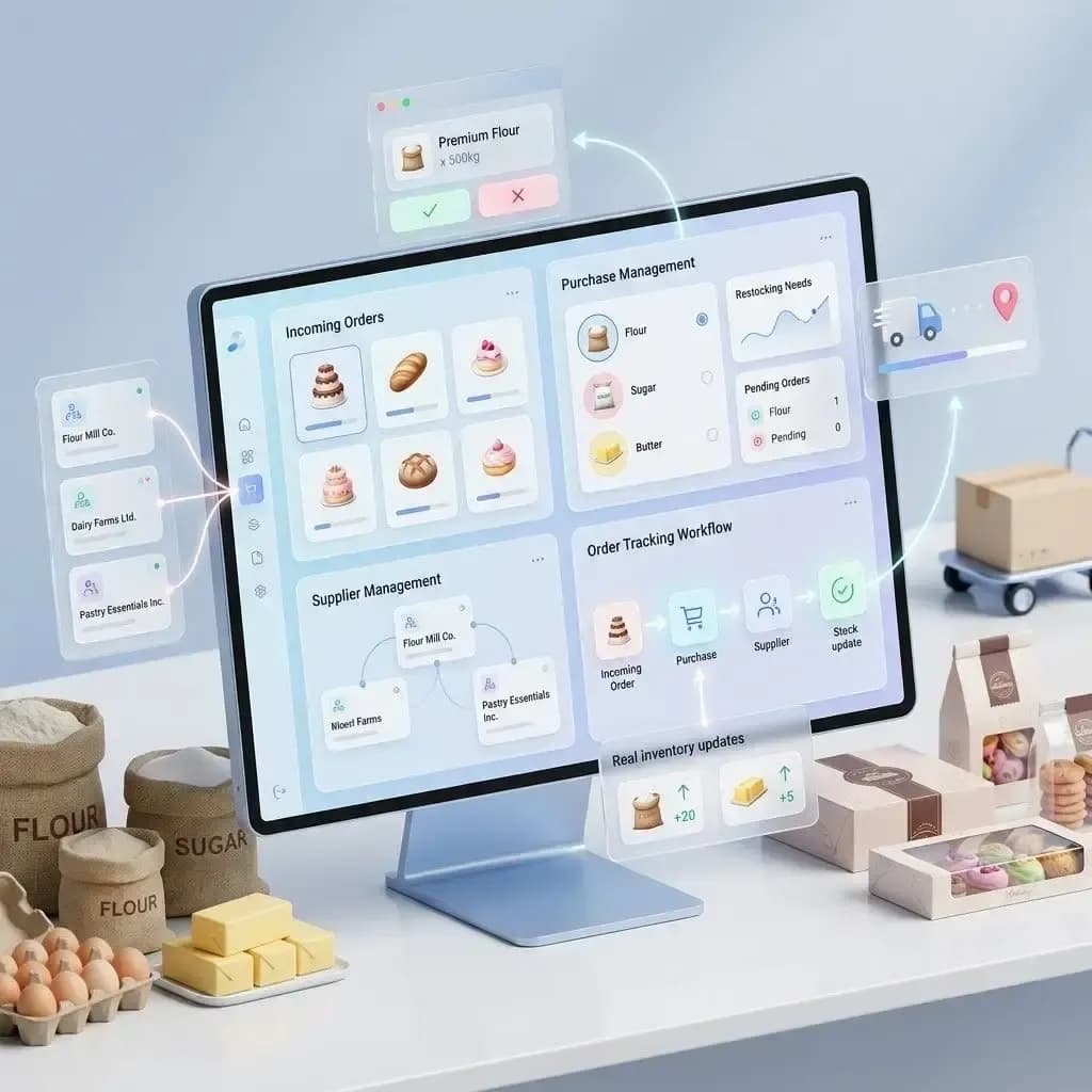 Manage Custom Orders, Purchases & Suppliers from One Dashboard