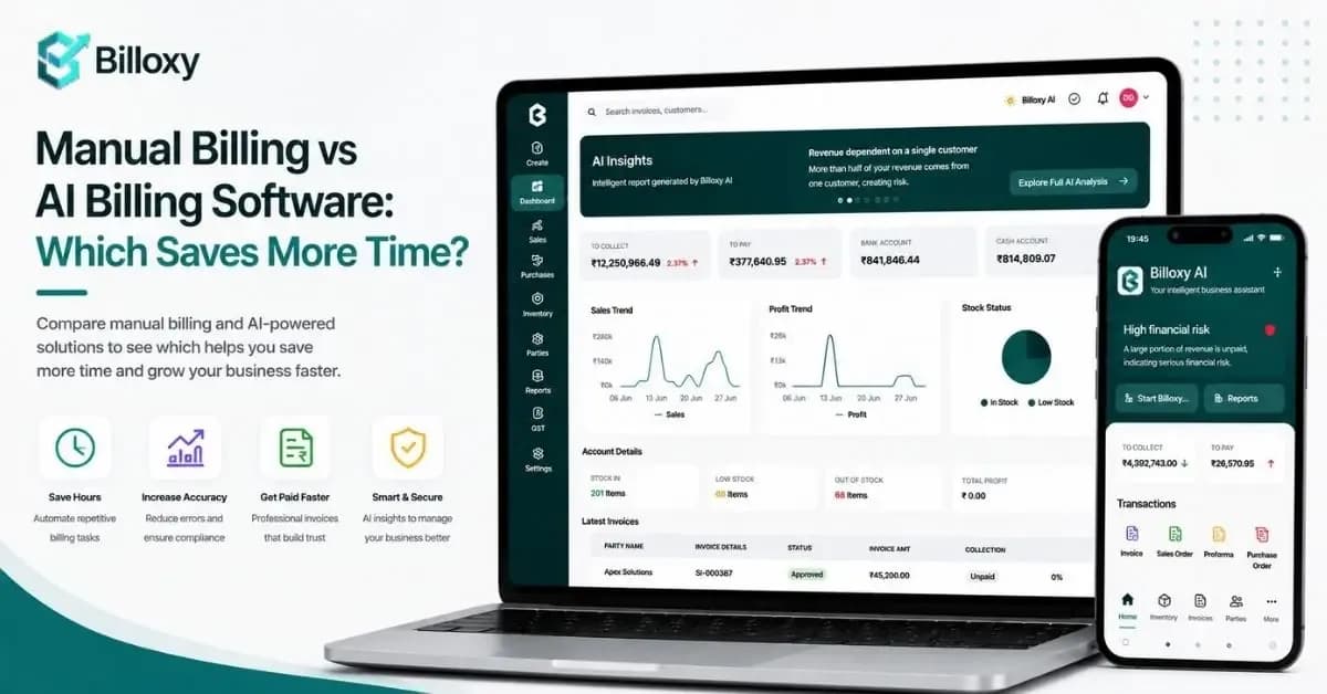 Manual Billing vs AI Billing Software: Which Saves More Time?