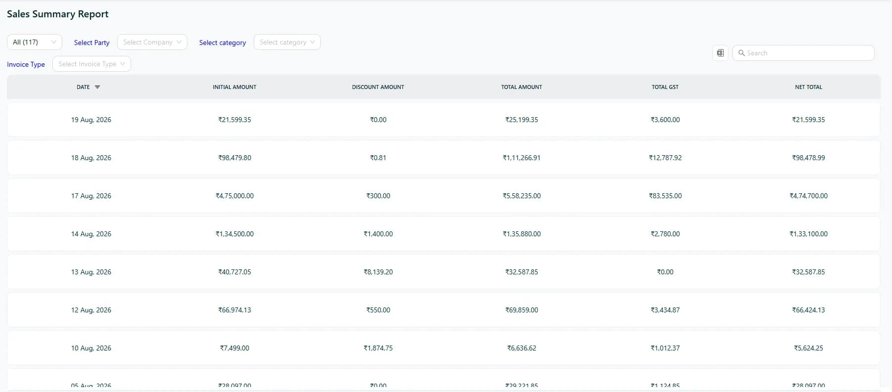 Overview & toolbar