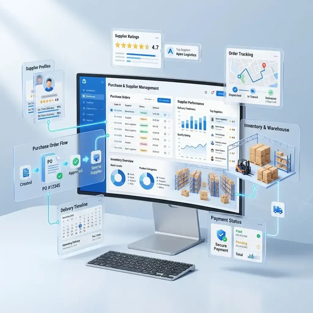 Simplify Purchase Orders & Supplier Management