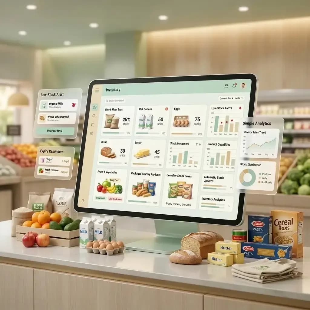 Real-Time Inventory Management for Grocery Stores